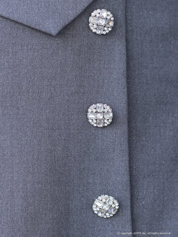 画像13: XSサイズあり【an /アン】袖付き/ ロングスリーブ/ ラメ/ ハイネック/ バストジップ/ プリーツ/ フレア/ セットアップ/ ミニドレス/ キャバドレス[OF05] (13)