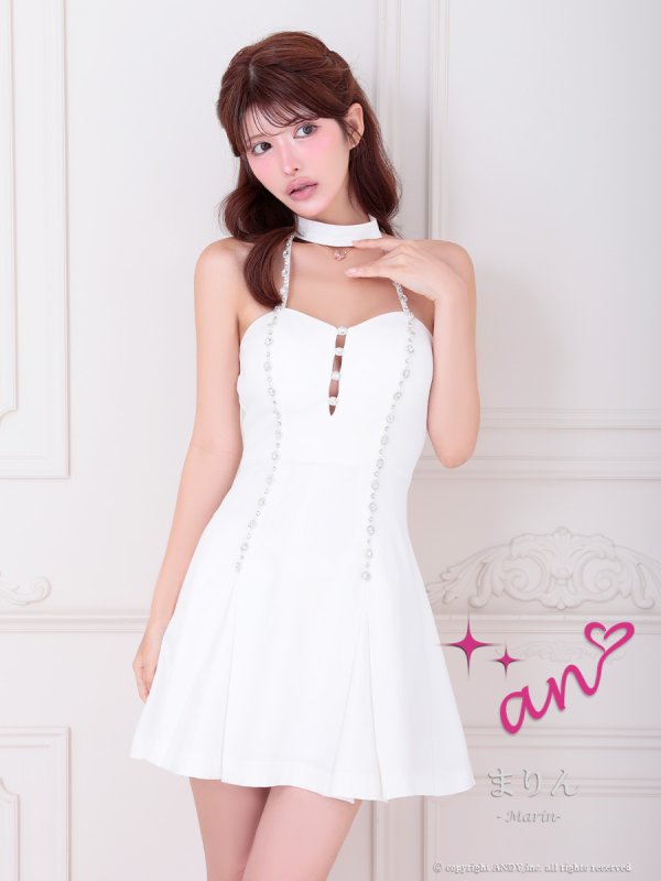 ホワイト　モデル：まりん　身長：164cm　着用サイズ：Sサイズ