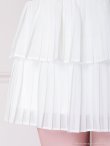 グレーxホワイト モデル：ももか　身長：156cm　着用サイズ：Sサイズ
