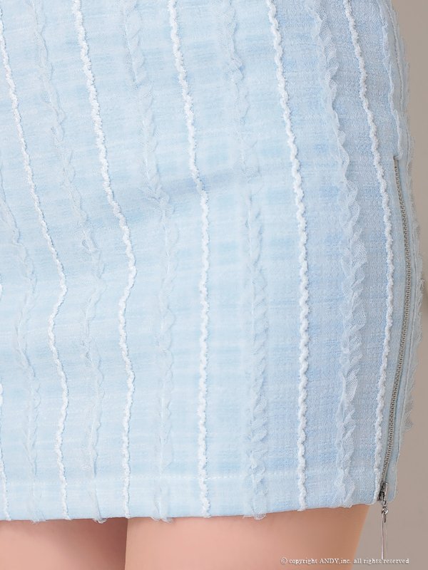 ブルー モデル：ゆめ　身長：160cm　着用サイズ：Sサイズ