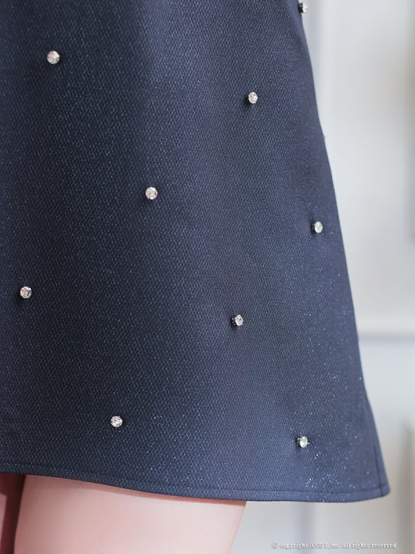 ネイビー モデル：れみ　身長：163cm　着用サイズ：Sサイズ