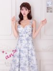 ホワイトxブルー モデル：まりん　身長：164cm　着用サイズ：Sサイズ
