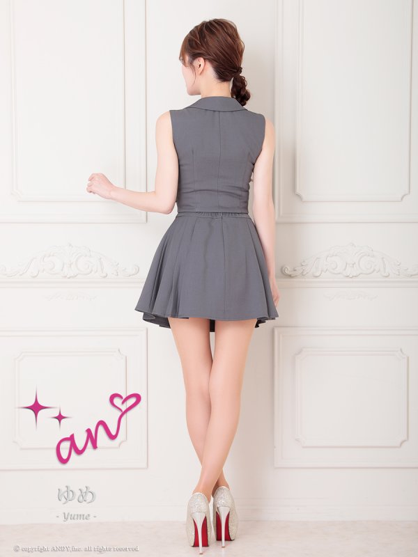 グレー モデル:ゆめ 身長:160cm 着用サイズ:Sサイズ