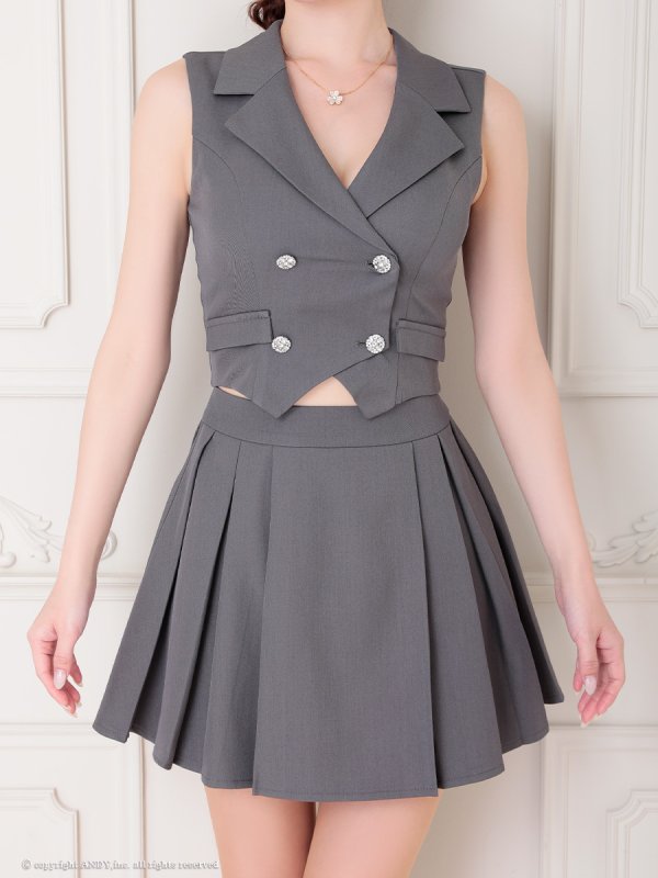 グレー モデル:ゆめ 身長:160cm 着用サイズ:Sサイズ