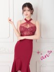 レッド　モデル：まりん　身長：171cm　着用サイズ：Sサイズ