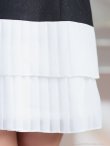 ブラックxホワイト モデル：りの　身長：157cm　着用サイズ：Sサイズ