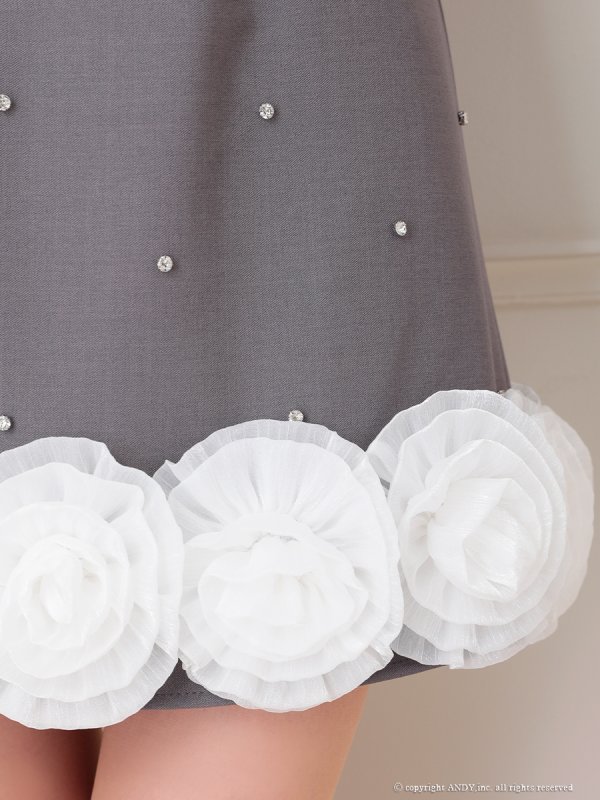 グレー モデル：ゆめ　身長：160cm　着用サイズ：Sサイズ