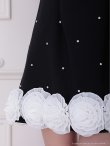 ブラック モデル：まりん　身長：164cm　着用サイズ：Sサイズ