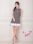 グレー モデル：ゆめ　身長：160cm　着用サイズ：Sサイズ
