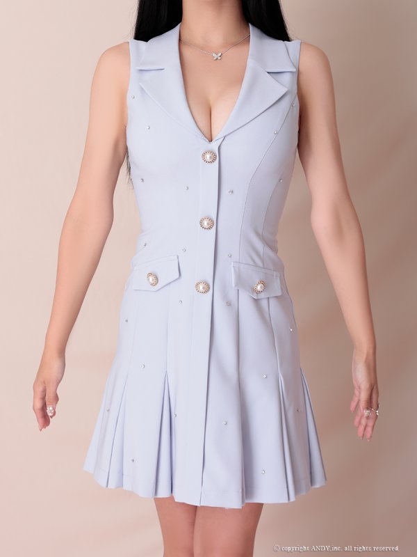 ブルー　モデル：天使あさまる　着用サイズ：Sサイズ