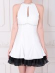 ホワイト　モデル：まりん　身長：164cm　着用サイズ：Sサイズ