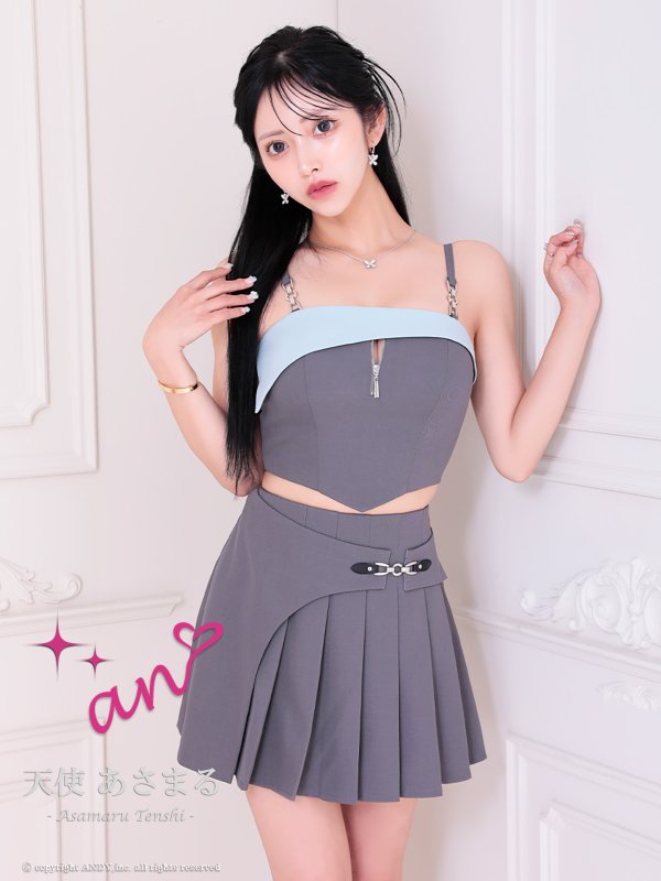 ブルーxグレー モデル:天使あさまる サイズ:Sサイズ