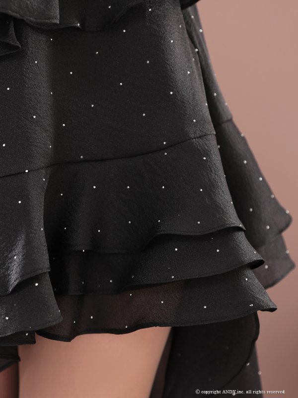 ブラック モデル：るり　身長：165cm　着用サイズ：Sサイズ