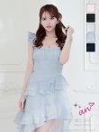 ブルー　モデル：姫乃まゆ　身長：153cm　着用サイズ：Sサイズ