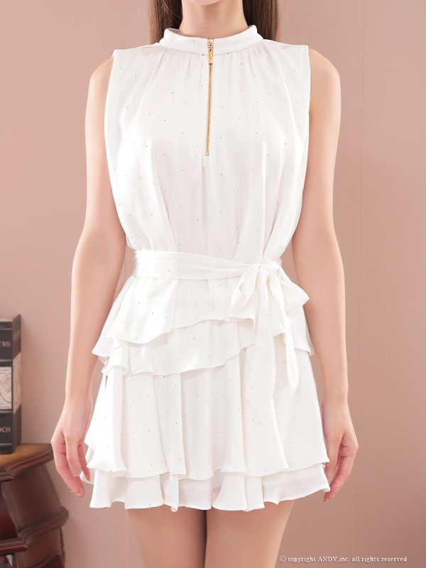 ホワイト モデル：るりぴ　身長：165cm　着用サイズ：Sサイズ