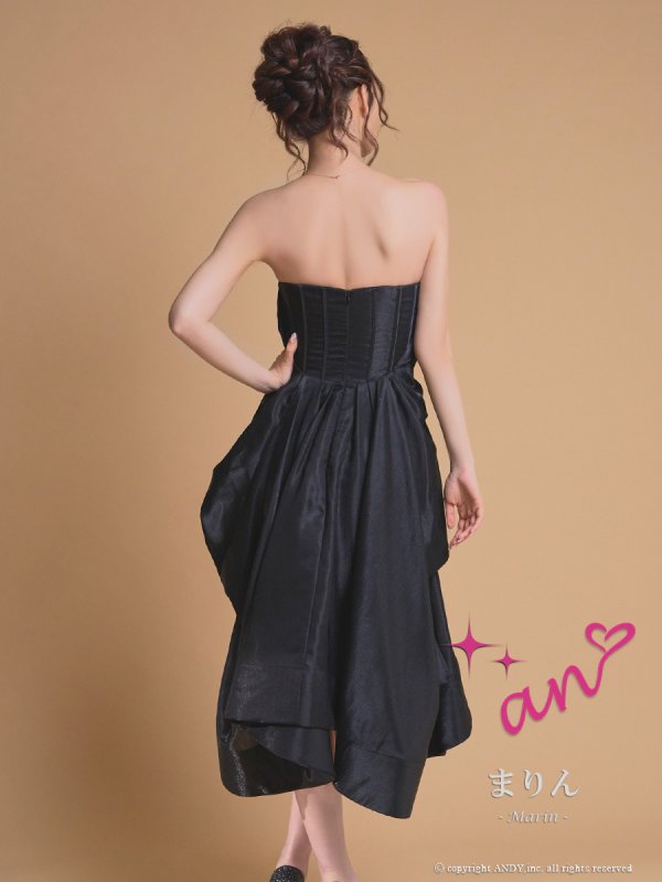 ブラック　モデル：まりん　身長：164cm　着用サイズ：Sサイズ