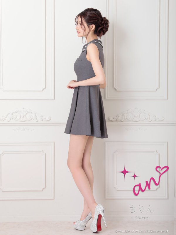 グレー　モデル：まりん　着用サイズ：Sサイズ