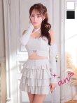 グレージュ モデル：りな　身長：160cm　着用サイズ：Sサイズ