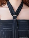 ブラックxホワイト モデル：るり　身長：165cm　着用サイズ：Sサイズ