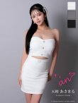 ホワイト モデル:天使あさまる 着用サイズ:Sサイズ