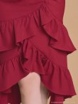 ワインレッド モデル：まりん　着用サイズ：Sサイズ
