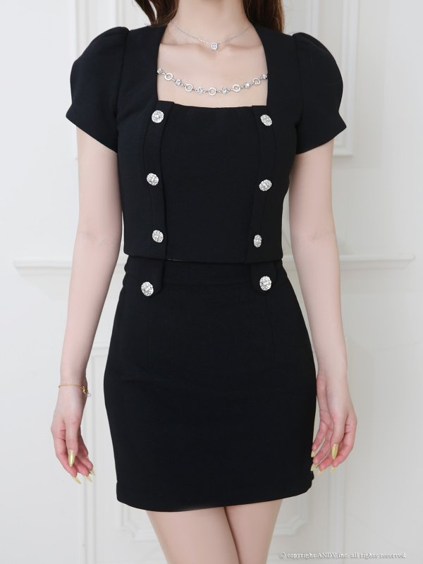 ブラック モデル：ほの　着用サイズ：Sサイズ