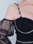 ブラック モデル:かのん 着用サイズ:Sサイズ
