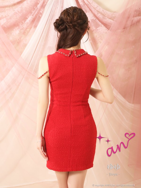 レッド モデル:ゆゆ 着用サイズ:Sサイズ