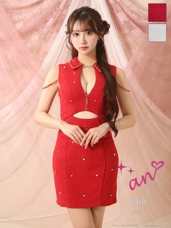 レッド モデル:ゆゆ 着用サイズ:Sサイズ