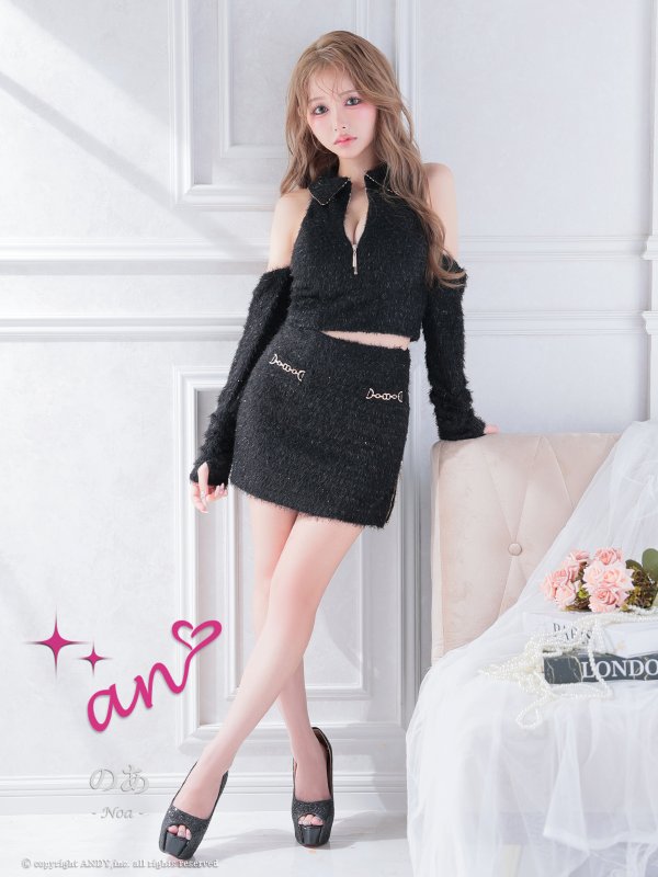 ブラック　モデル：のあ　着用サイズ：Sサイズ