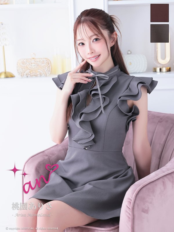 グレー モデル：桃園ありさ サイズ：Sサイズ