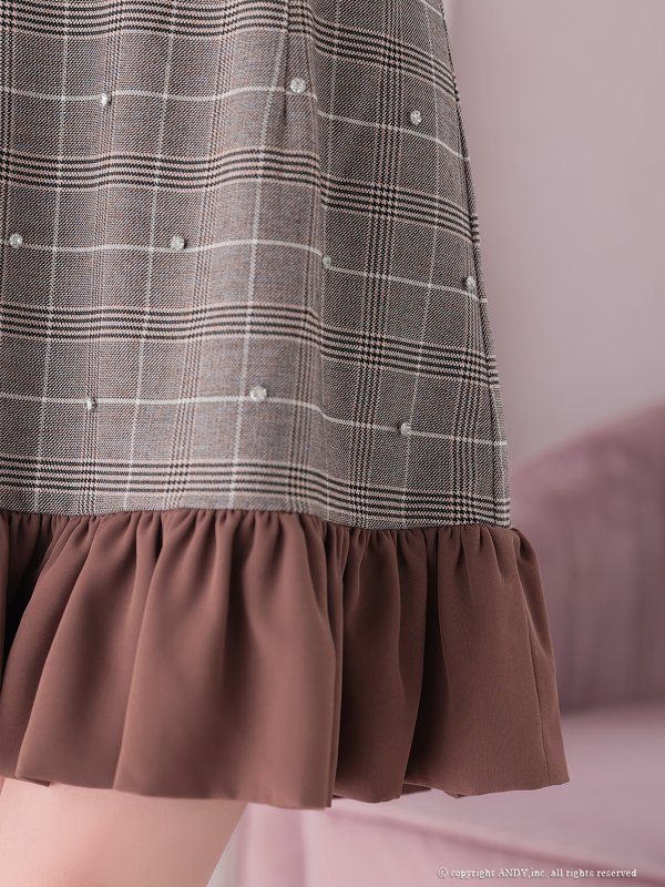 ブラウン　モデル：める　着用サイズ：Sサイズ