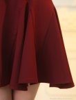 ワインレッド モデル:せいは 身長:161cm 着用サイズ:Sサイズ