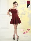 ワインレッド モデル:せいは 身長:161cm 着用サイズ:Sサイズ
