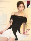 ブラックホワイト モデル:せいは 身長:161cm 着用サイズ:Sサイズ