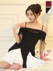 ブラックホワイト モデル:せいは 身長:161cm 着用サイズ:Sサイズ