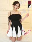 ブラックホワイト モデル:せいは 身長:161cm 着用サイズ:Sサイズ