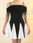ブラックホワイト モデル:せいは 身長:161cm 着用サイズ:Sサイズ