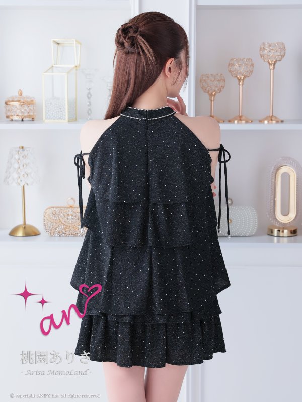 ブラック　モデル：桃園ありさ サイズ：Sサイズ