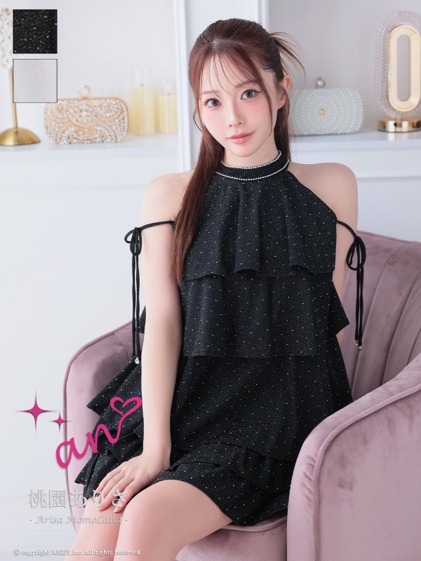 ブラック　モデル：桃園ありさ サイズ：Sサイズ