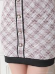 ピンクチェック　モデル：ゆめ　身長：160cm　着用サイズ：Sサイズ