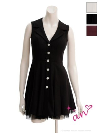 an】フレアミニドレス - sugar