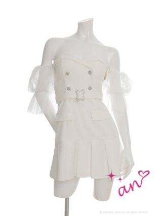 ミニドレス：ホワイト(白)｜キャバドレス・ミニドレス通販はsugar