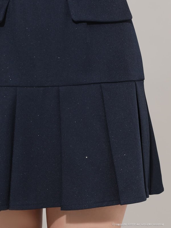 ネイビー　モデル：るりぴ　身長：165cm　着用サイズ：Sサイズ