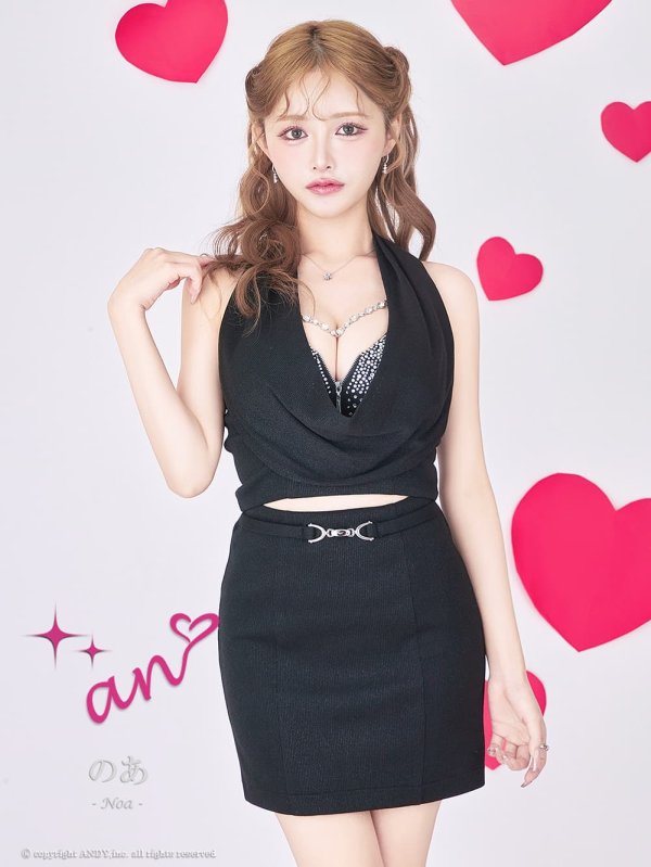 ブラック　モデル：のあ　着用サイズ：Sサイズ