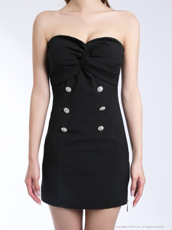 ブラック モデル：るりぴ　身長：165cm　着用サイズ：Sサイズ