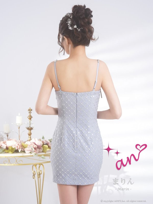 ブルー　モデル：まりん　身長：171cm　着用サイズ：Sサイズ