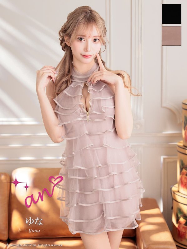 ピンク モデル：ゆな　着用サイズ：Sサイズ