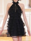 ブラック　モデル：南柚子　身長：163cm　着用サイズ：Sサイズ