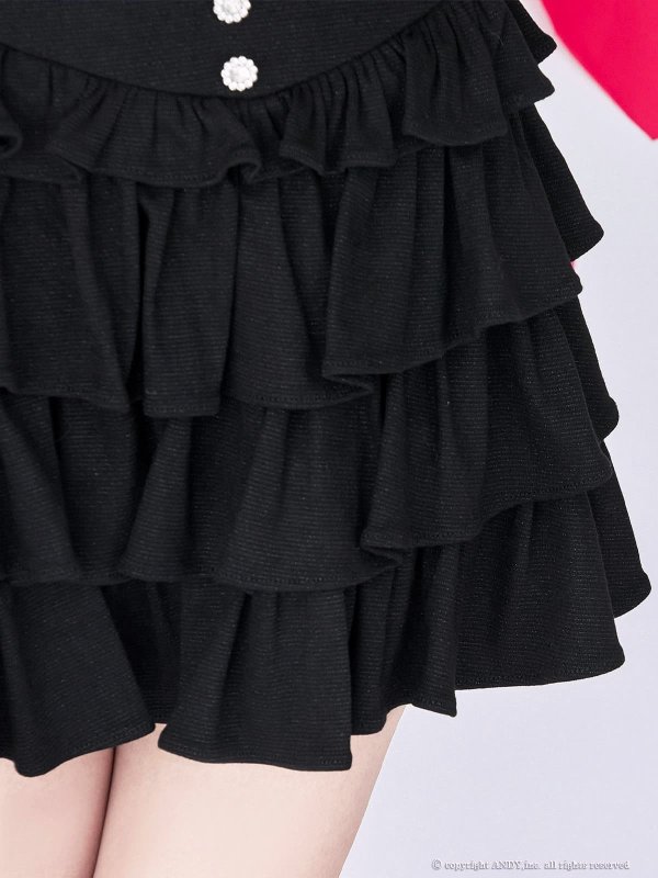 グレージュxブラック　モデル：のあ　着用サイズ：Sサイズ